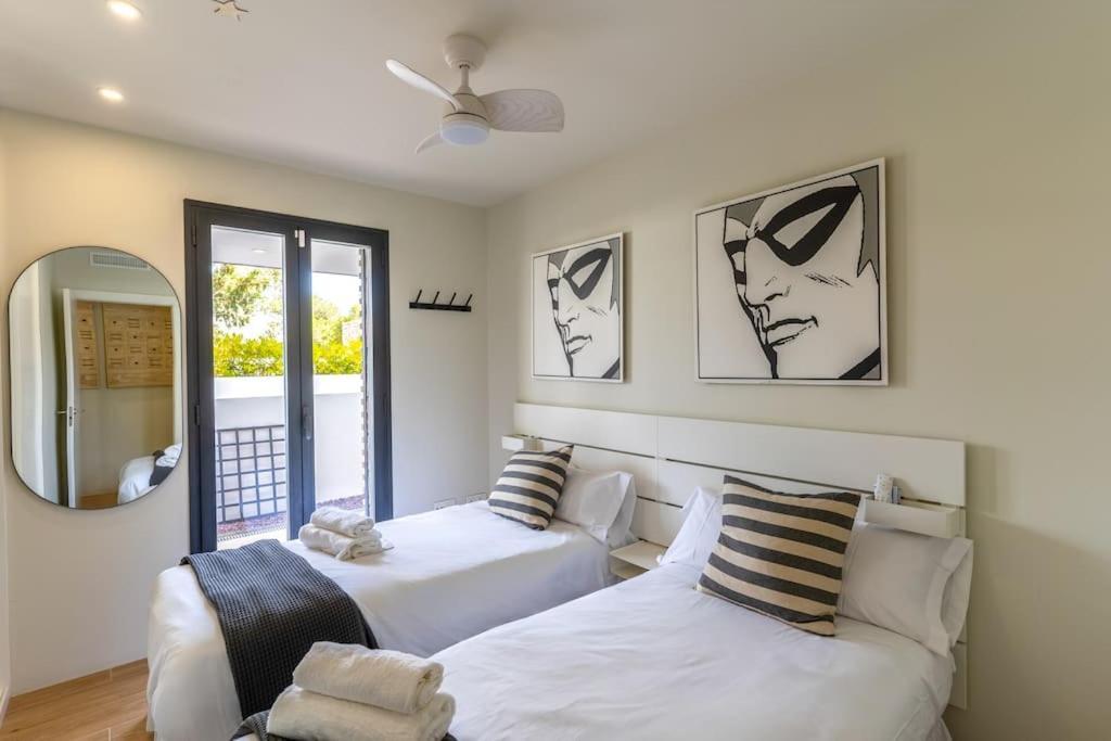 Genoveses Suites, 3 Hab, Garaje, Piscina, Solarium Y Wifi San Jose (Almeria)